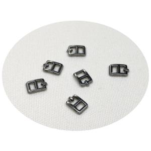 ドール用 メッキバックル超ミニミニ 黒メッキ 6個入の商品画像