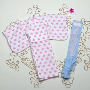 ドレスキット　浴衣セット　Aピンクハート　P1-SR｜pb-factory