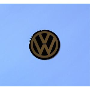 VW／フォルクスワーゲン　エンブレム 1枚　ホイールセンターマーク49φ　未使用品｜pb928-store