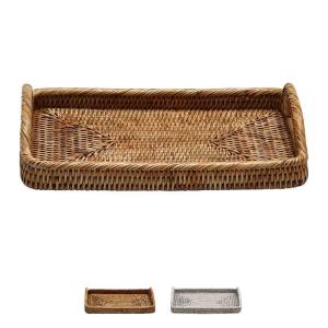 籐 かご 籐のかご トレイ トレー 収納 小物入れ おしゃれ 安い バリ