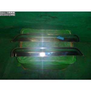 ミニキャブ U61V   左右　フロント　ドアバイザーセット 　 メッキ