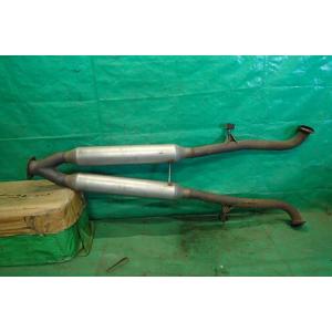 豊和管オールステンレスマフラー シングル出し アリスト JZS161（左