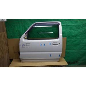 ジムニー JB23W 左フロント　ドアASSY ZA5 パールホワイトII アサヒ M2H3 680...