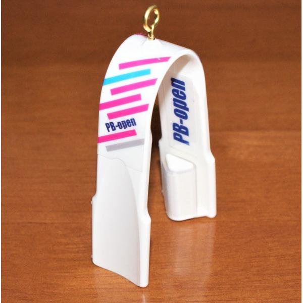 ビニールオープナー　デザインシリーズ　NW19　Pink Stripe　ボーダー　ピンク