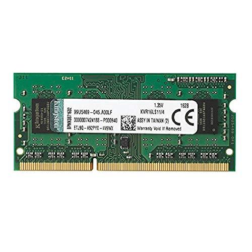 【純正品】 Kingston ノートPC用 メモリ DDR3L 1600 (PC3L-12800) ...