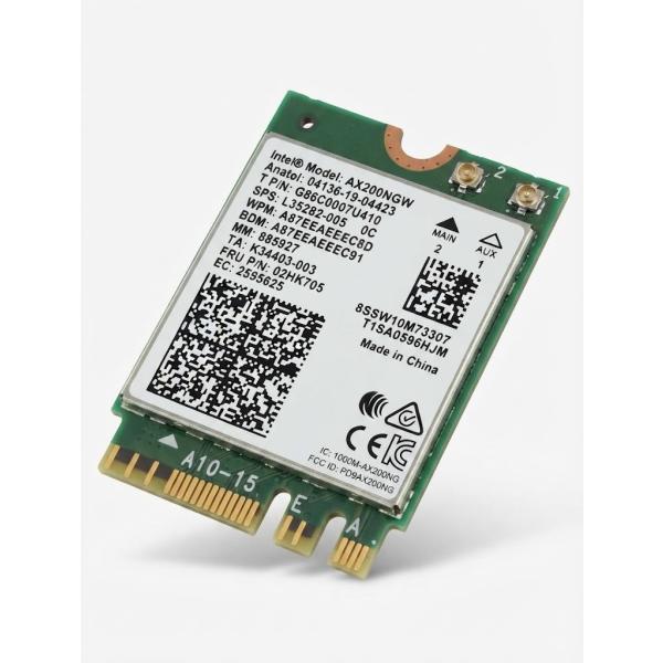 Intel Wi-Fi 6 AX200NGW 無線LANカード / 802.11ax + Bluet...