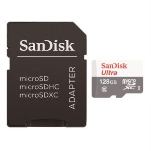 SANDISK サンディスク ウルトラ microSDXCカード 128GB SDSQUNS-128G-JN3MA 容量：128GB｜pc-acrs