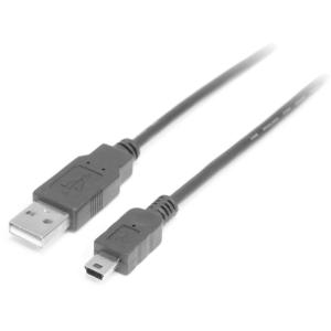 【送料無料】 miniUSBケーブル 10cm〜30cm ミニUSB 充電 / データ通信 両対応 USB2.0 タイプA：タイプMiniB 新品バルク品
