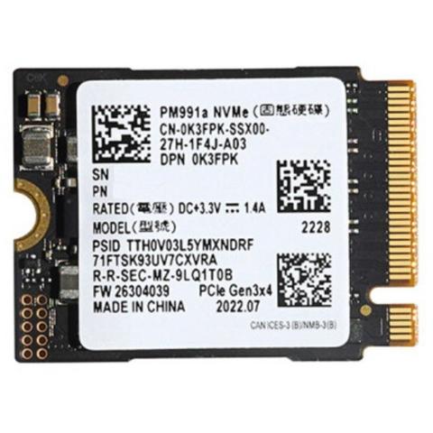 SAMSUNG PM991a MZ-9LQ256C MZ9LQ256HBJD-00BD1 256GB...