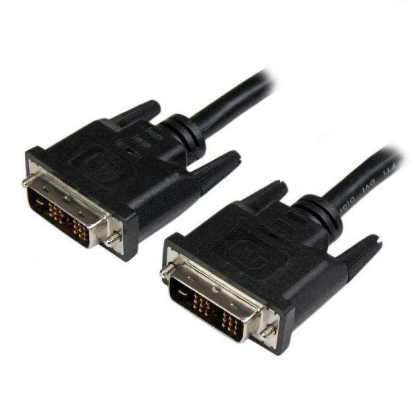 【新品】 DVI-Dシングルリンク ディスプレイ モニタ ケーブル オス/オス 1m 高速デジタル伝...
