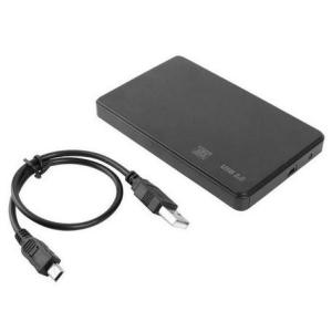 【送料無料】 外付け 2.5インチ ハードディスク HDD / SSD ケース USB ブラックスタイリッシュCase USBケーブル付選べます♪