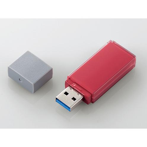■安心1年保証■ エレコム MF-MAU3064GRD USB3.2 Gen1 対応 64GB US...