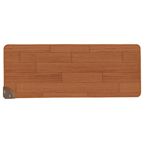 広電 電気マット フローリング調 CWM120H-BW ブラウン フローリング長 約120×45cm