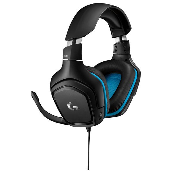 ロジクール G431 7.1サラウンドサウンド ゲーミング ヘッドセット G431