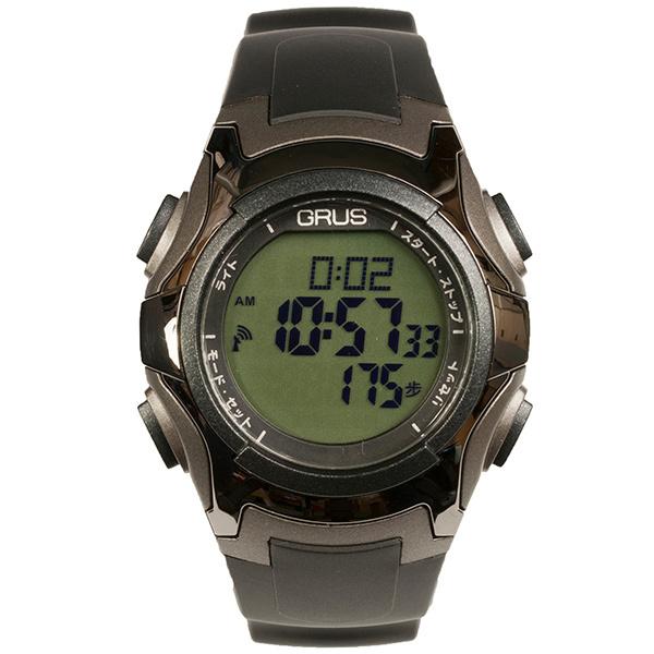 グルス ウォーキング電波 腕時計 GRS005-01 GRUS