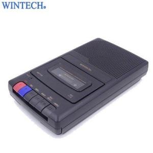 WINTECH ポータブル テープレコーダー HCT-03 ブラック ウィンテック