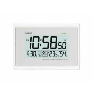 CASIO（カシオ） 掛時計 wave ceptor 温・湿度計 フルブライト夜見え
