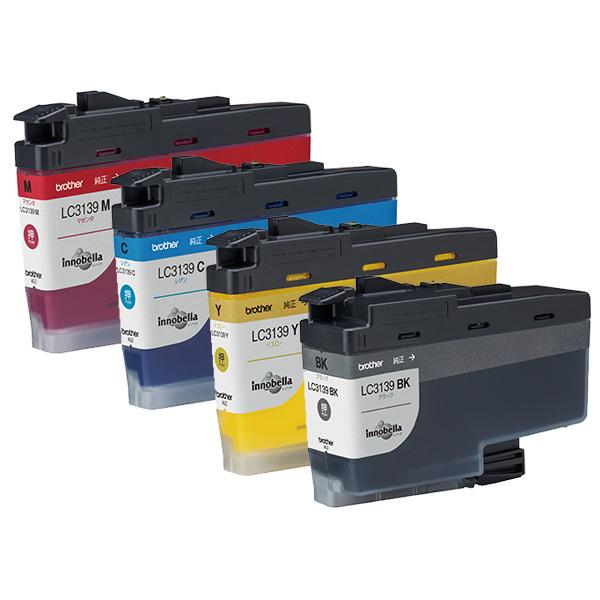 ブラザー brother 純正 インクカートリッジ 4色セット LC3139 BK/C/M/Y LC...