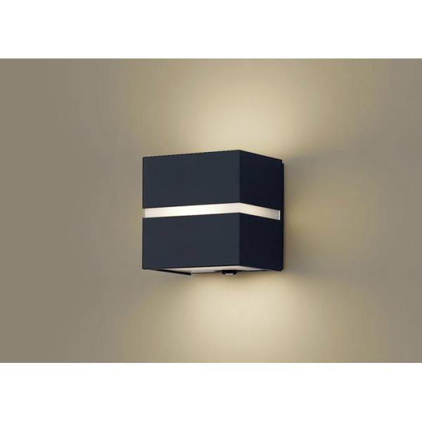 パナソニック ポーチライト 照明 40形 電球色 ヒトセンサー LGWC80365LE1