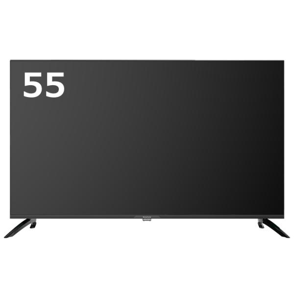 55V型 液晶テレビ 地上・BS・110度CSデジタル 4K対応 MVU55CH06 GoogleT...