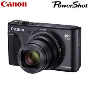 キヤノン コンパクトデジタルカメラ PowerShot SX740 HS PSSX740HS-BK ブラック CANON パワーショット