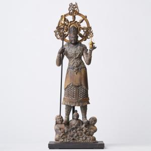 イSム TanaCOCORO[掌] 毘沙門天 びしゃもんてん 仏像フィギュア イスム