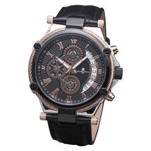 サルバトーレマーラ 腕時計 ワイヤーベゼルクロノグラフウォッチ SM18102-PGBK Salvatore Marra エスケイインターナショナル メンズウォッチの商品画像