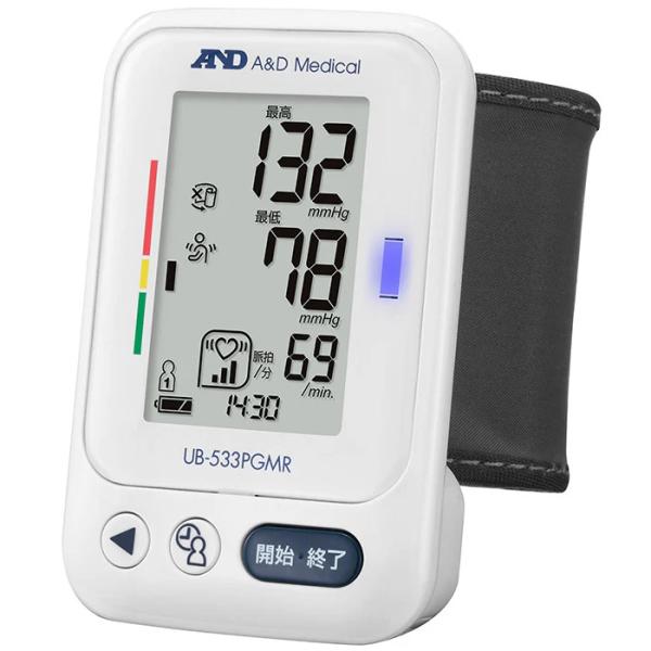 エー・アンド・デイ A＆D 手首式血圧計 クリップカフ 高さガイド付き UB-533PGMR