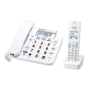 パナソニック デジタルコードレス電話機 子機1台付き VE-GD27DL-W ホワイト｜pc-akindo-y
