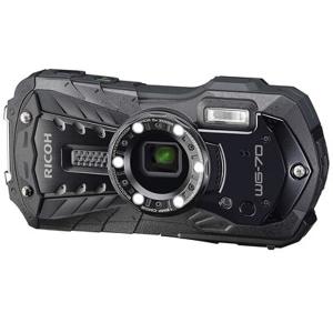 リコー デジタルカメラ WG-70 WG-70-BK ブラック
