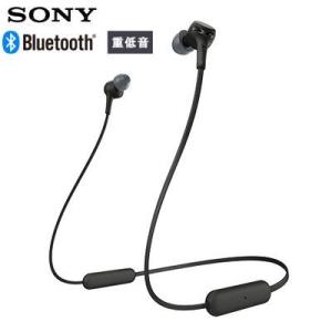 ソニー イヤホン Bluetooth ワイヤレス ステレオヘッドセット EXTRA BASS WI-XB400-B ブラック