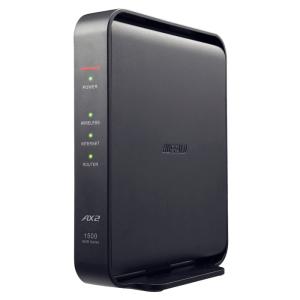 バッファロー WiFi ルーター 無線 LAN Wi-Fi 6 11ax WSR-3000AX4P/NBK