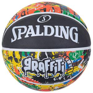 スポルディング バスケットボール グラフィティ レインボー ラバー 5号球 84-520J 正規販売店｜pc-akindo
