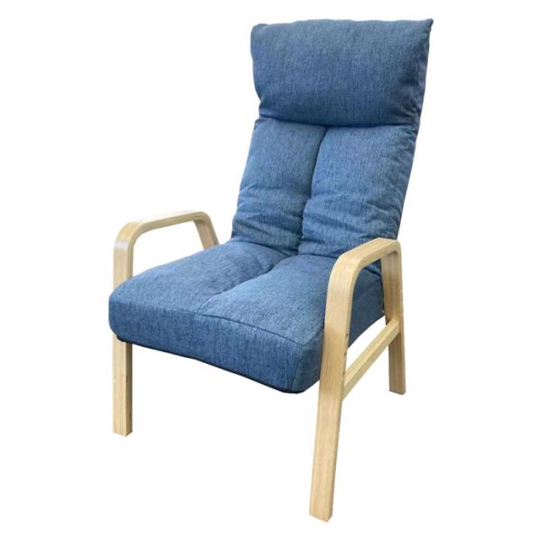 明光ホームテック 頭まで支える高座椅子 ADH-マルク ADH-MALUKU-BL