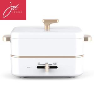 ジョワイユ Lieto リエットコンパクトホットプレート 容量1.35L BOE90-WH ホワイト