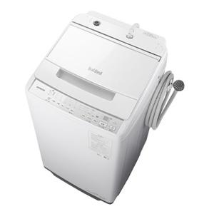 日立 全自動洗濯機 7kg ビートウォッシュ BW-V70J-W ホワイト