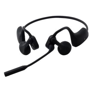 キングジム  ヘッドセット・イヤホン 耳をふさがないヘッドセット コールミーツ 無線タイプ CMM10-BK 黒｜pc-akindo