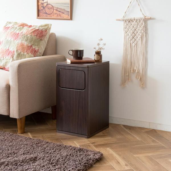 MIYATAKE ゴミ箱 20L プッシュ式 木製 ダストボックス Empro エンプロー DB-4...