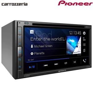 パイオニア カロッツェリア カーオーディオ 2DIN AppleCarPlay AndroidAuto対応 CD/DVD/USB/Bluetooth FH-8500DVS