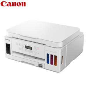 キヤノン A4 ビジネスインクジェットプリンター 複合機 特大容量ギガタンク搭載 G6030WH ホワイト Canon PIXUS｜pc-akindo