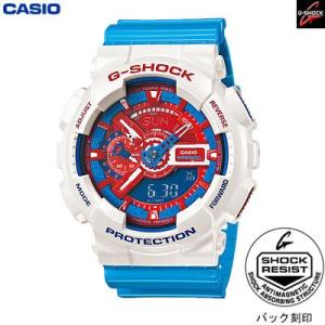 【限定】 カシオ 腕時計 G-SHOCK ブルー＆レッドシリーズ GA-110AC-7AJF デジアナ メンズ 2013年3月新製品｜pc-akindo