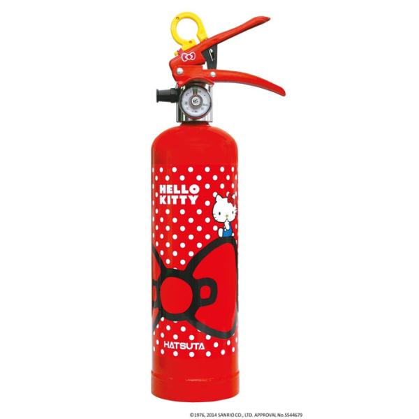 初田製作所 住宅用 強化液消火器 ハローキティ消火器 HK1-RD