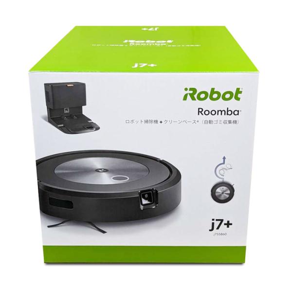 アイロボット ルンバ j7+ ロボット掃除機 クリーンベースセットモデル Roombaj7+ j75...