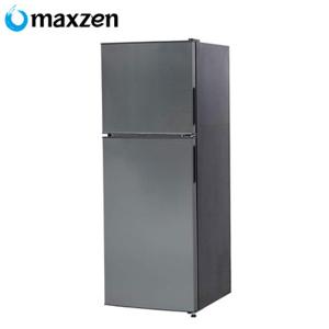 マクスゼン 2ドア 冷凍 冷蔵庫 右開き 138L JR138ML01GM ガンメタリック