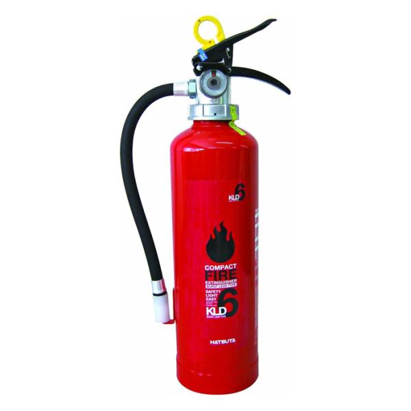 初田製作所 蓄圧式 粉末ABC消火器 6型 KLD-6