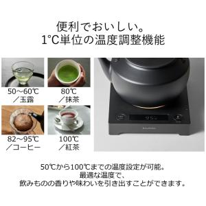 バルミューダ 温度調整機能つき電気ケトル Mo...の詳細画像3