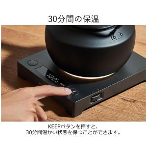 バルミューダ 温度調整機能つき電気ケトル Mo...の詳細画像4