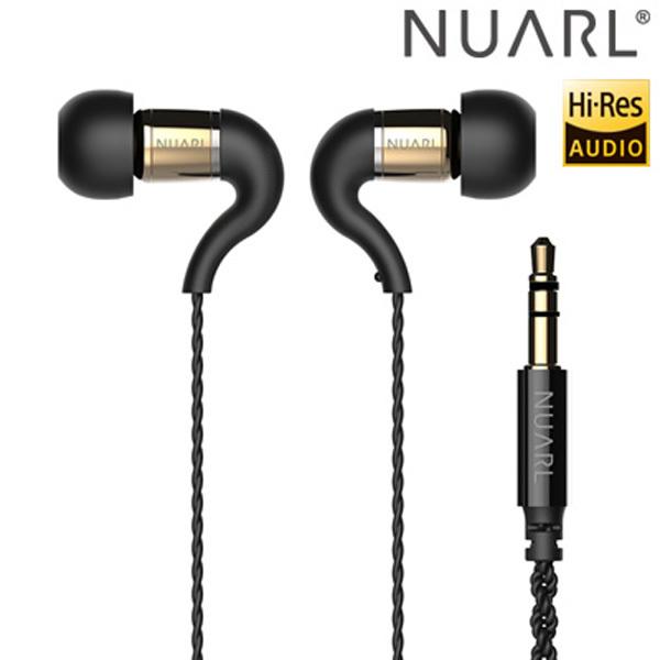 NUARL HDSSハイレゾイヤホン ピュアオーディオイヤホン NX30A-YB イエローブラス ヌ...