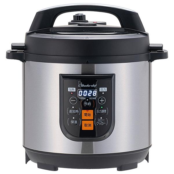ワンダーシェフ 大容量 マイコン 電気圧力鍋 8.0L 楽ポンPRO 6〜8人 OEDF80 310...