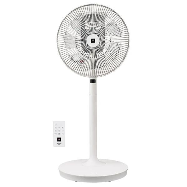 シャープ 扇風機 DCモーター 30cm 7枚羽根 プラズマクラスター扇風機 PJ-T3DS-W ホ...
